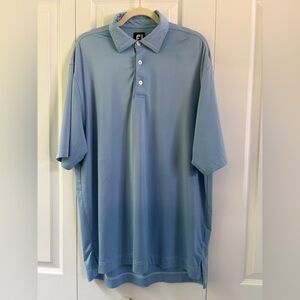 Footjoy FJ Men’s Blue Polo Shirt - Large